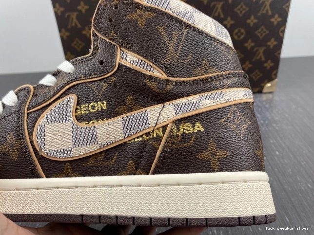 Cheap LUCY 1 Jordan OFF-WHITE Air LV x 0709